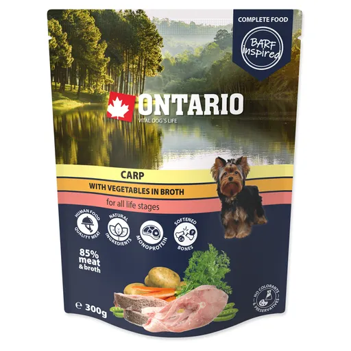 ONTARIO Vrecko kapor so zeleninou vo vývare 300 g