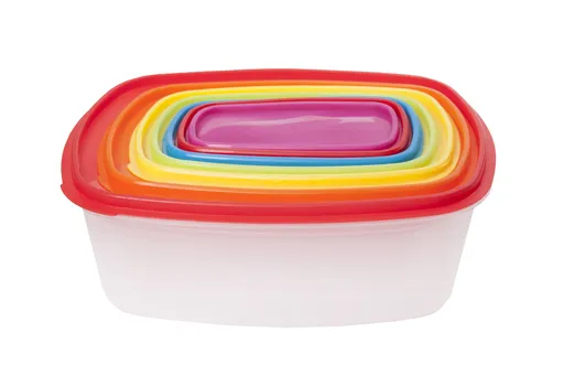 MAKRO - Plastová dóza s vekom sada 7ks