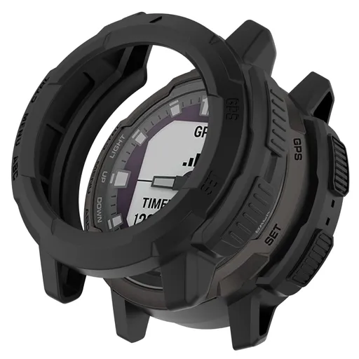 TPU HALF COVER Kryt pre Garmin Instinct Crossover čierny