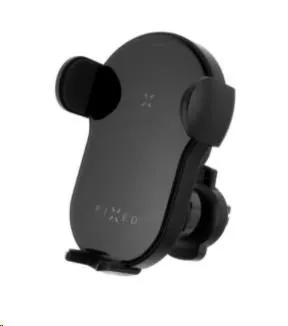 FIXED držiak do auta Matic s rýchlym bezdrôtovým nabíjaním, 15W, USB-C, čierna