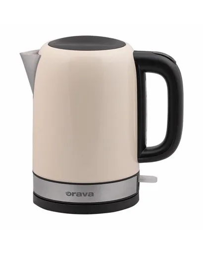 Orava Hiluxe-2 C rýchlovarná kanvica, 2000 W, 1.7 l, automatické vypnutie, krémová