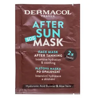 Dermacol After Sun maska Face Mask 2 x 8 ml