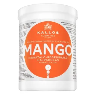 Kallos Mango Moisture Repair Hair Mask vyživujúca maska pre suché a poškodené vlasy 1000 ml