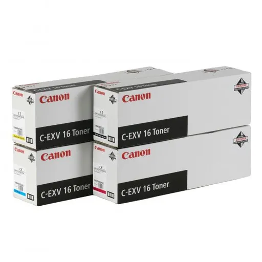 Canon originál toner CEXV16, magenta, 36000str., 1067B002, Canon CLC-5151, 4040, 4141, 550g, O, purpurová