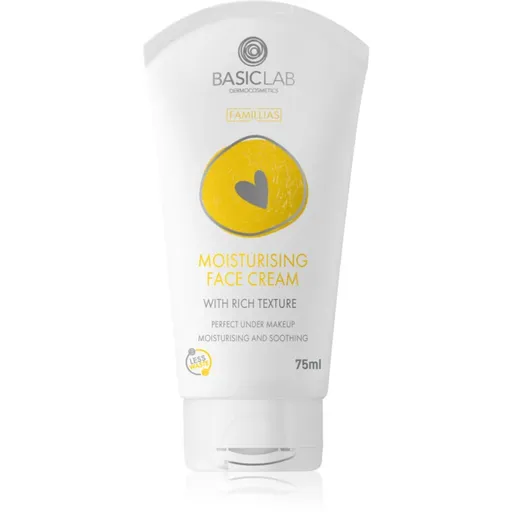 BasicLab Dermocosmetics Famillias bohatý hydratačný krém na tvár 75 ml