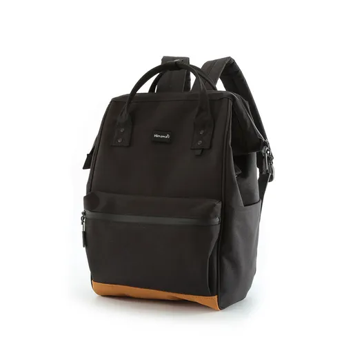 Čierny mestský dámsky ruksak s USB portom - Himawari