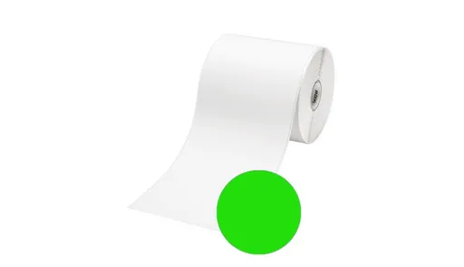 Kompatibilné rolky štítkov pre Brother RD-S01E2G, 102mm x 42,8m, zelené