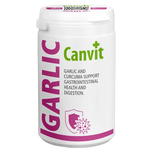 CANVIT Garlic pre psov a mačky na podporu imunity 230 g
