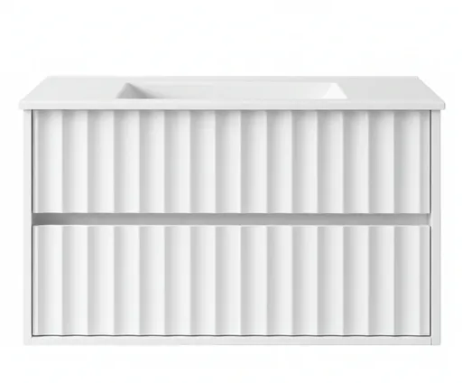 Elvisia Kúpeľňová skrinka s umývadlom NOA White U80 | 80 cm