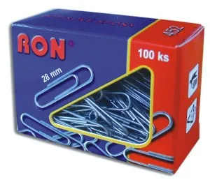 Listové spony 28mm 452 100ks Ron