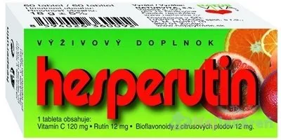 Naturvita Hesperutín s neutrálnou formou vitamínu C 60 tabliet