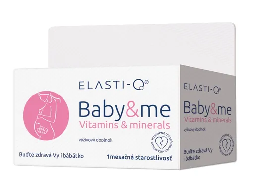 Elasti-Q Baby&me Vitamins & Minerals 30 tabliet