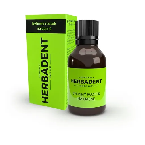 HERBADENT Bylinný roztok na ďasná 25 ml