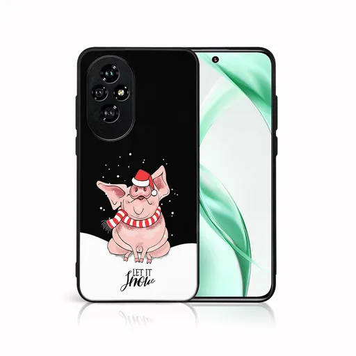 MY ART Kryt s vianočným dizajnom Honor 200 Pro LET IT SNOW (075)
