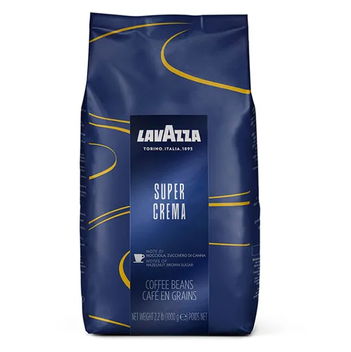 LAVAZZA Super Crema zrnková káva 1 kg