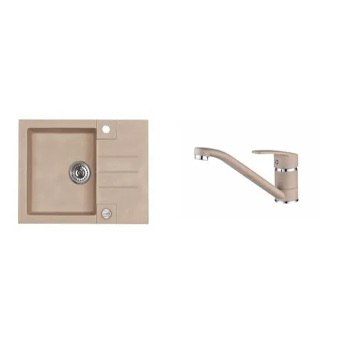 Set drezu a batérie Alveus ROCK 30 beige SETA041