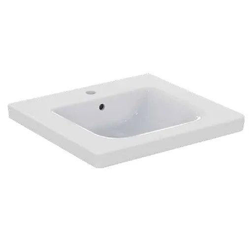 Umývadlo Ideal Standard Connect Freedom 60x55,5 cm, otvor pre batériu uprostred