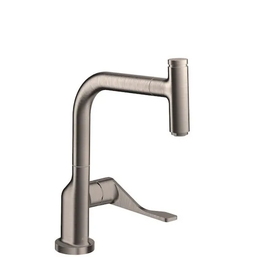Hansgrohe Axor Citterio drezová batéria s vyťahovacou sprškou vzhľad nerezu 39861800