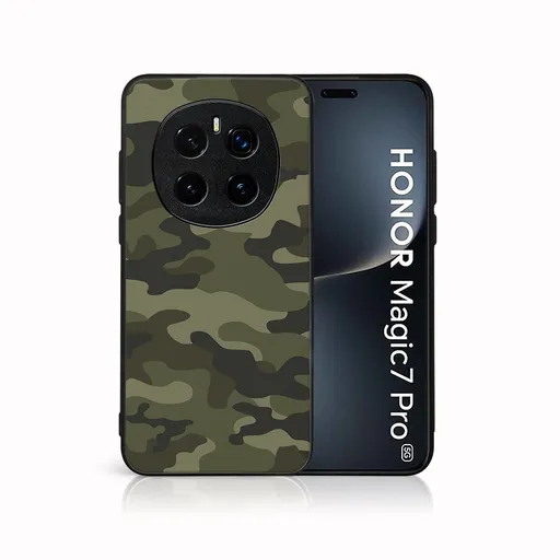 MY ART Ochranný kryt pre Honor Magic7 Pro 5G GREEN CAMO (235)