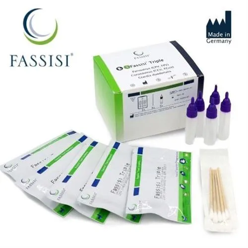 Test Fassisi Triple (CPV, FPV, CCV, FCoV, Giardia duodenalis) 5ks