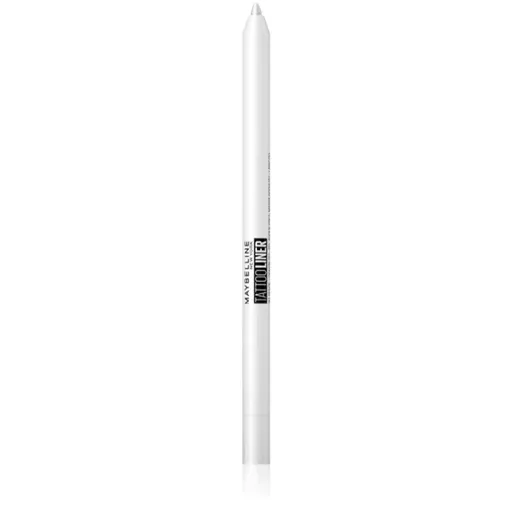 MAYBELLINE NEW YORK Tattoo Liner Gel Pencil gélová ceruzka na oči odtieň Polished White 1.3 g
