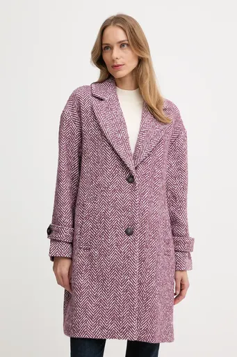 Kabát s prímesou vlny United Colors of Benetton