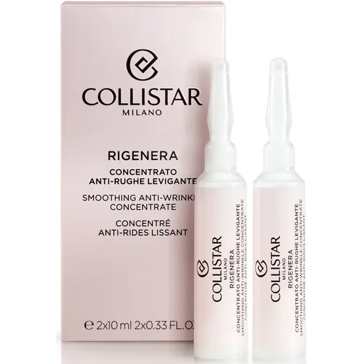 Collistar Rigenera Smoothing Anti-Wrinkle Concentrate intenzívna protivrásková starostlivosť 2x10 ml