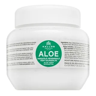 Kallos Aloe Moisture Repair Shine Hair Mask vyživujúca maska pre hebkosť a lesk vlasov 275 ml