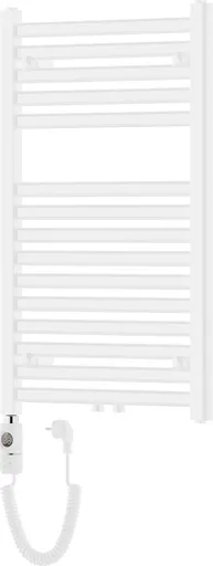 MEXEN/S - Hades radiátor + vykurovacia tyč 800 x 500 mm, 600 W, biela W104-0800-500-2600-20