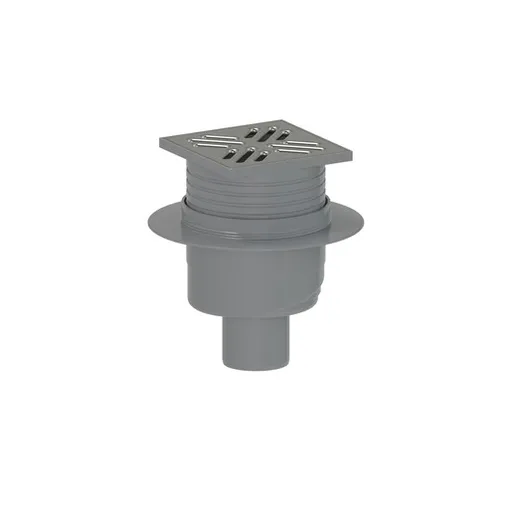 Podlahový vpust 50 mm DN50 SAT Project 16 cm nerez plast SATETYPS