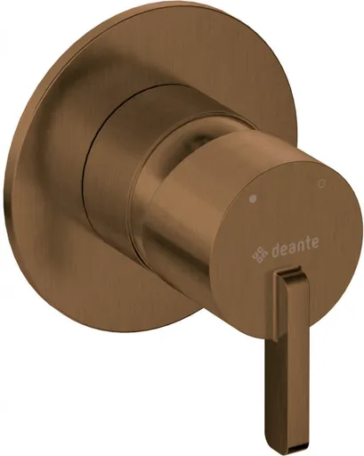 DEANTE - Sprchová batéria Silia bronzová kartáčovaná, vstavaná, bez prepínača sprchy BQS_C44L