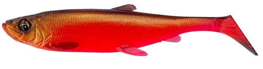 Savage gear gumová nástraha 3d herring shad black red - 11 cm 9 g