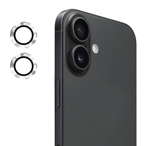 ENKAY ALU Sklo pre fotoaparát Apple iPhone 17 SILVER