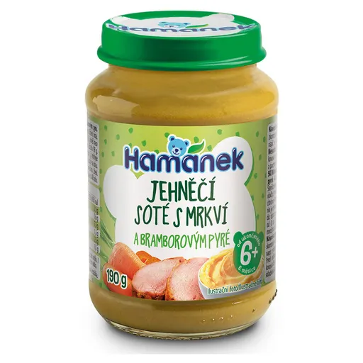HAMÁNEK Jahňacie soté s mrkvou a zemiakovou kašou 190 g