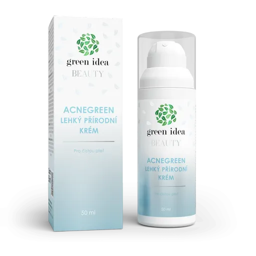 Acnegreen – ľahký prírodný krém 50 ml – Green idea