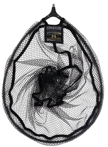 Preston innovations podberáková hlava carbon f1 latex landing net - 18" 45 cm