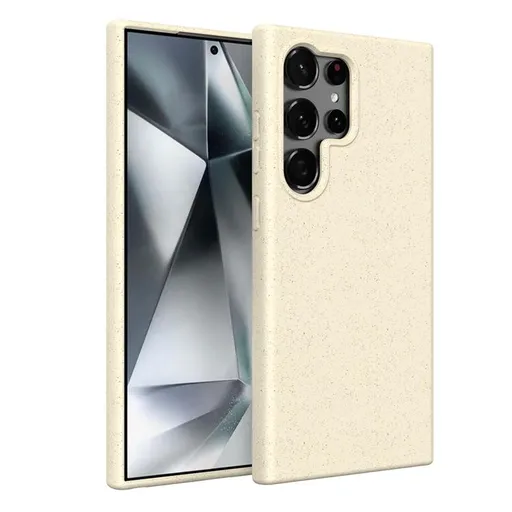 ECO RUBBER Ochranný obal Samsung Galaxy S25 Ultra 5G biely