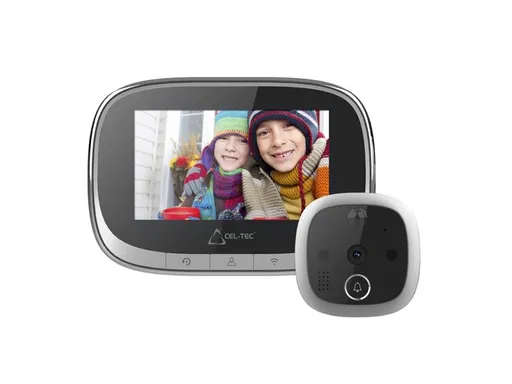 Dverové kukátko CEL-TEC DK500 WiFi Tuya