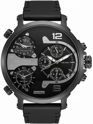 PÁNSKE HODINKY PAUL LORENS - PL11706A2-1A5 (zg369c) + KRABIČKA