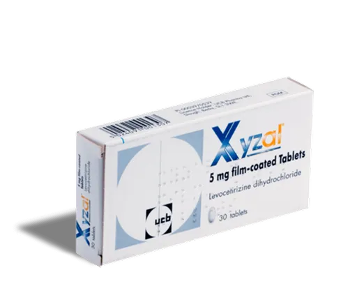 Xyzal tbl.flm.7 x 5 mg