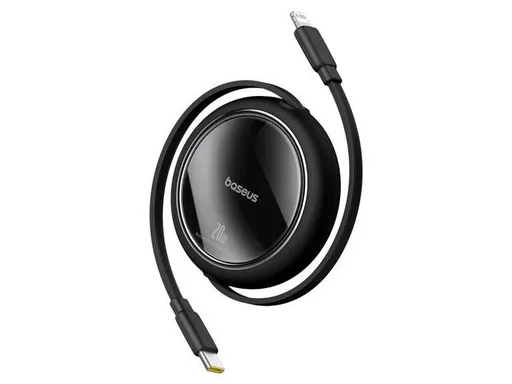 Kábel BASEUS Free2Pull USB-C/Lightning 1m Black 20W