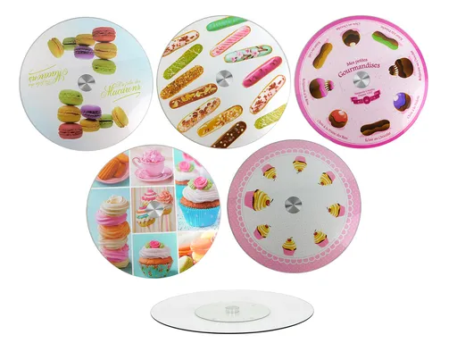 MAKRO - Podnos servírovací otočný 30cm, rôzne dekory