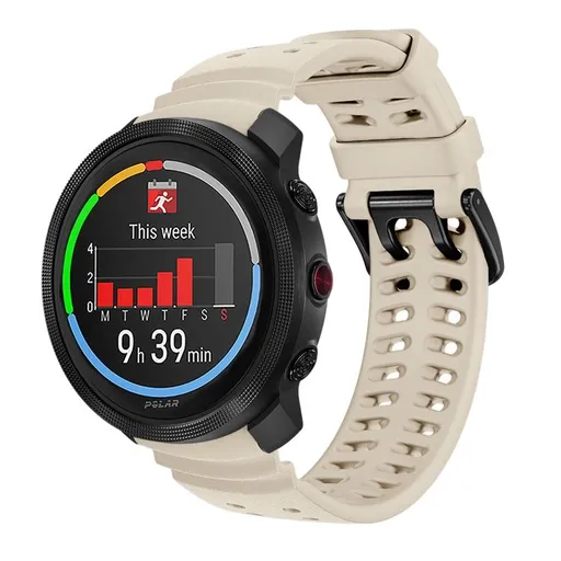 SILICONE Vymeniteľný remienok pre Polar Vantage M3 béžový