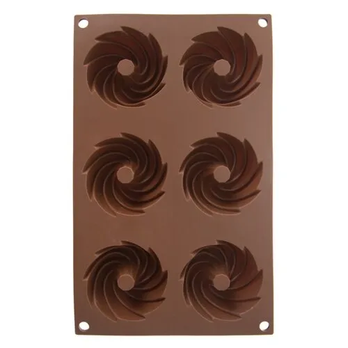 Orion Silikónová forma na venčeky, hnedá