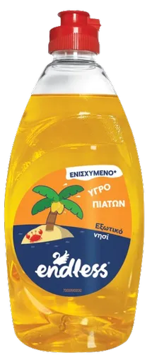 ENDLESS - Prostriedok na umývanie riadu exotic island, 0,5 L