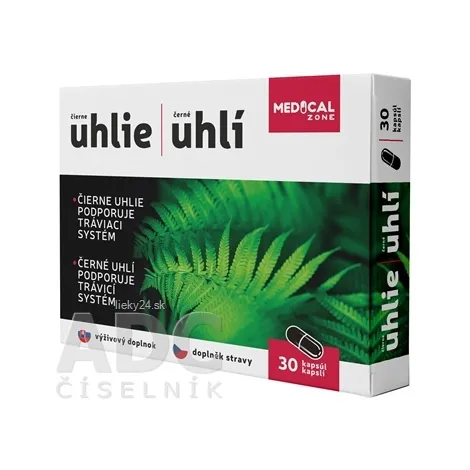 MEDICAL Zone ČIERNE UHLIE 30cps