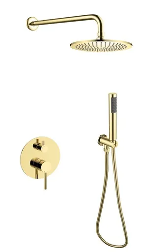 BESCO BESCO - Podomietkový sprchový set DECCO/ILLUSION I Zlatá BABPDIIZL