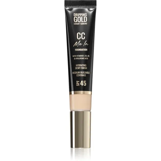 Dripping Gold CC Me In ľahký make-up SPF 45 odtieň 03 Light 32 ml