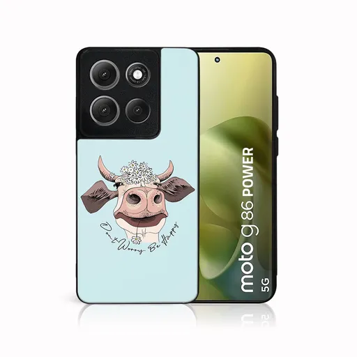 MY ART Ochranný kryt pre Motorola Moto G86 Power 5G HAPPY COW (181)