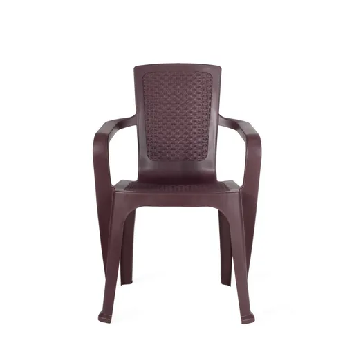 Ratanové kreslo Brown 52 x 56 x 84 cm